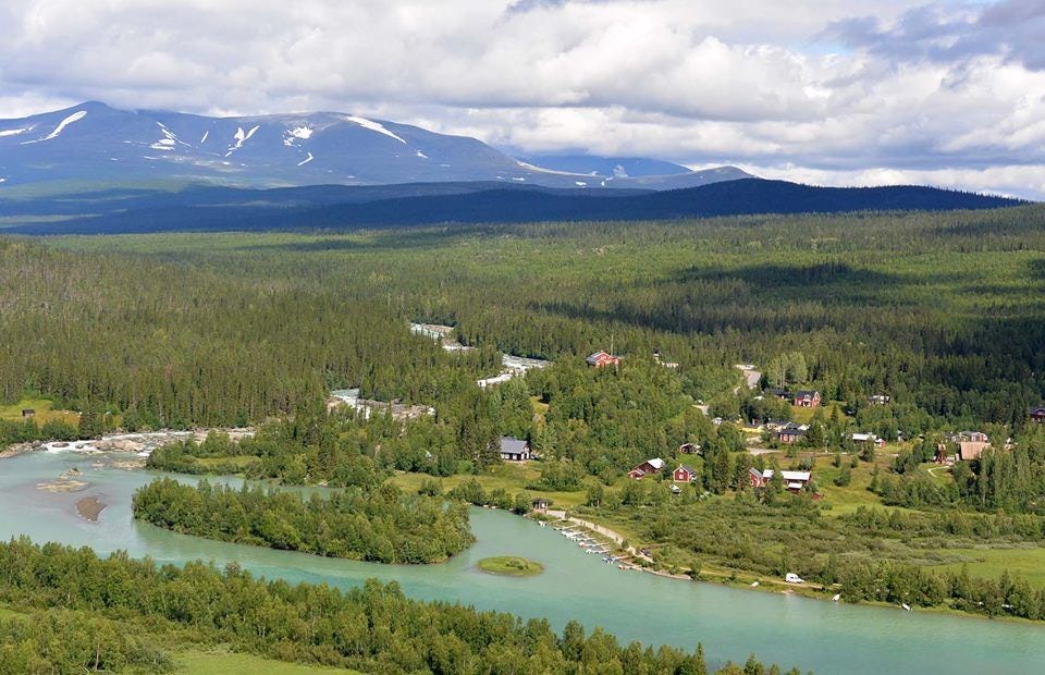 Kvikkjokks Fjällcenter, wilderness resort (Laponia, Sweden) 