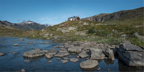 STF Kårsavagge Mountain cabin